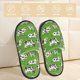 thumbnail image 2 of Fotbe Cows With Calfs Green Pantuflas Peludas para Mujer con Estampado, Zapatillas de Peluche, Zapatos de Invierno para Casa, Uso Interior y Exterior-Medium, 2 of 8