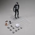 thumbnail image 3 of Spider Black Costume Comic MAF147 Figure 6'' Action Figure Model Box Set, 3 of 9