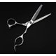 thumbnail image 4 of Juego de tijeras profesionales de corte de cabello de 6 pulgadas con afiladas hojas de titanio y tijeras de entresacar para barbero., 4 of 5