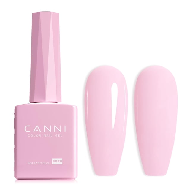 Esmalte de uñas en gel CANNI Light Pink Nude Pink Soak Off, 10 ml