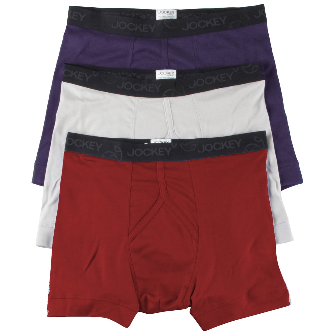 Jockey Men's Underwear Staycool Boxer Brief 3 Pack