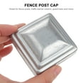 Phlegsive Outdoor Fence Post Caps for Wood, Metal, and Concrete Posts