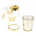 thumbnail image 4 of Abbracc Metal Spinners Rotating Tea Light Candle Holders Candle Stand DIY -Butterfly, 4 of 9