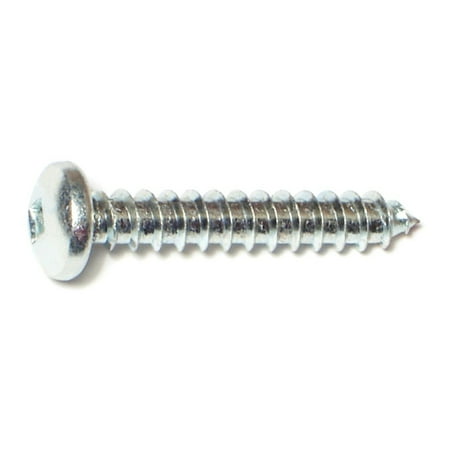

#14 x 1-1/2 Zinc Square Drive Pan Head Sheet Metal Screws (100 pcs.)