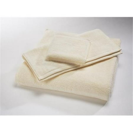Home Source 10102BAN01 100 Percent Cotton Bath Towel - Ivory