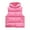 Pink, variant on GPAECEAD Girl'S Puffer Vest With Pockets Thicken Zip Up Removable Hooded Sleeveless Winter Stand Collar Warm Gilet Black