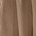 thumbnail image 4 of BNM Waffle Weave Honeycomb Knit Cotton Blanket, King, Camel, 4 of 6