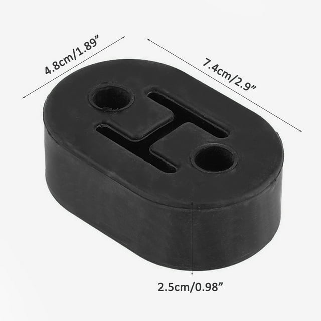 Exhaust Pipe Hanger, Exhaust System Insulator Wearproof High Performance For Repair