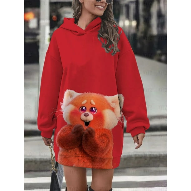 Hooded sweater cheap dresses women's