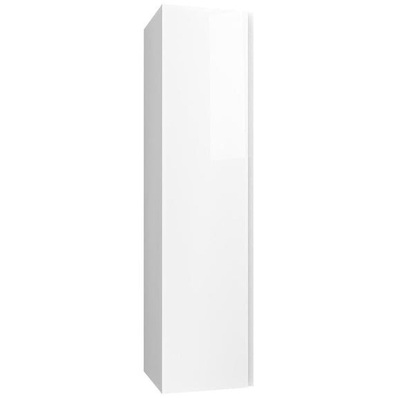 Ws Bath Collections Perla COL01.000 WG Perla 55-1/8" Engineered Wood Wall Mounted Linen