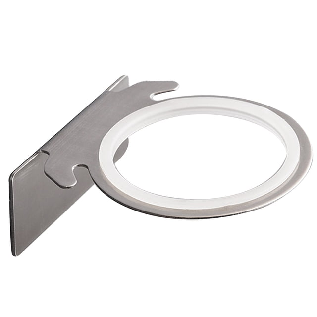 1 soporte para secador de pelo de acero inoxidable 304 de montaje en pared, soporte para secador de pelo, soporte para secador de pelo para cuarto de maquillaje, baño, aseo, barbería.