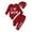 A01-Red, variant on CAICJ98 Baby Girl Clothes Infant Newborn Mamas Outfit Gender Neutral Baby Clothes Romper Red Heart Pants Hats 3pcs Outfits Set (Black,12-18 Months)