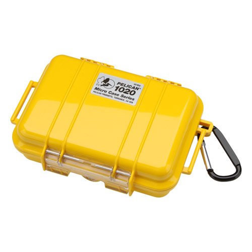 Pelican 10 Yellow Micro Case With Yellow Lid Walmart Com Walmart Com