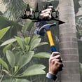 thumbnail image 4 of Rama de hierro enanos decoración gnómos jardín Metal patio arte ahueca silueta jardín estatua guarda de jardín al aire libre césped Macarena Estatua de siluetas de gnomos, 4 of 6