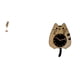 thumbnail image 1 of Escultura De Hoja De Metal Creativa Nórdica, Figura Decorativa Abstracta Para Mesa, Fiesta, Decoración Del Hogar Con Reloj De Pared De Gato, Colgante Silencioso Para Cocina, Oficina, Regalo, 1 of 8