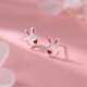 thumbnail image 3 of 1 par de pendientes de conejo, 3 of 5