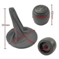 thumbnail image 2 of Car Gear Shift Knob Cover Gear Shift Lever Knob Head For Fiat Panda 2003-2012 S202412303139, 2 of 5