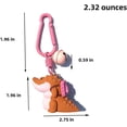 thumbnail image 2 of Crocodile Keychains Cartoon Keychains Childhood Lovely Crocodile Car Key Chain Pendants For Girls Bag Keyring Gifts Orange -, 2 of 5