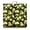 Flowers & Lemons P, variant on Beach Vacation Seat Cushion&nbsp;– 22x22 Inch Square Pillow, Dutch Velvet, Palm & Hibiscus Pattern (Relaxing Coastal Style)