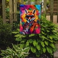thumbnail image 2 of Hippie Animal Fox Garden Flag 11.25 in x 15.5 in, 2 of 5