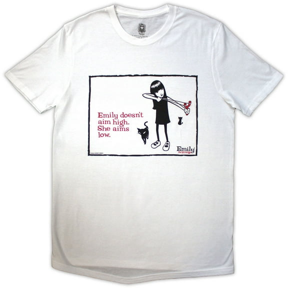 Emily The Strange Unisex T-Shirt Aims Low