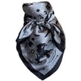 thumbnail image 2 of Wyoming Traders Mens Cowilhouettes Wild Rag Charcoal, 2 of 3