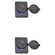 thumbnail image 3 of Seitruly Toma de corriente para coche de PC, reemplazo preperforado, enchufe adaptador de carga rápida PD Universal con tapa Luz azul 2piezas, 3 of 6