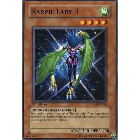 YuGiOh Structure Deck: Lord of the Storm Harpie Lady 3