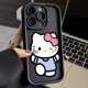 thumbnail image 3 of Sanrio Ins Hello Kitty Phone Case For iPhone 14 13 11 12 15 Pro Max XR XS Max 7 8 Plus SE2 Y2k Girl Gift Silicone Antifall Cover, 3 of 5