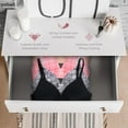 thumbnail image 3 of Alyce Ives Intimates Lightly Padded Bras for Girls, Teens and Petite Women, Solids and Prints, 36A, 6 Pack, 3 of 7