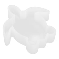Turtle Shaped Silicone Mold for DIY Epoxy Resin Jewelry Accessories White Non Stick Easy to Clean