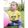 thumbnail image 2 of Dream Big Little Girl T-Shirt Infant -Smartprints Designs,  18 Months, 2 of 4