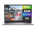 thumbnail image 1 of Laptop Dell Inspiron AMD Ryzen 5 7520U 8GB RAM 512GB SSD, 1 of 4