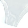 thumbnail image 7 of Mrzhqd One Piece Bathing Suit for Women Retro Solid Color Square Neck Straps Swimsuits Summer Plus Size Ruffle Shapewear Tummy Control Beach Swimwear White M, 7 of 7