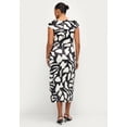 thumbnail image 2 of Ellos Plus Size Ruched A-Line Knit Midi Dress, 2 of 4