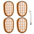 thumbnail image 4 of 4 Pack Filters for Philips SpeedPro Max Aqua Handheld Vacuum Cleaner FC6812 FC6813 FC6822 FC5005/01, 4 of 5