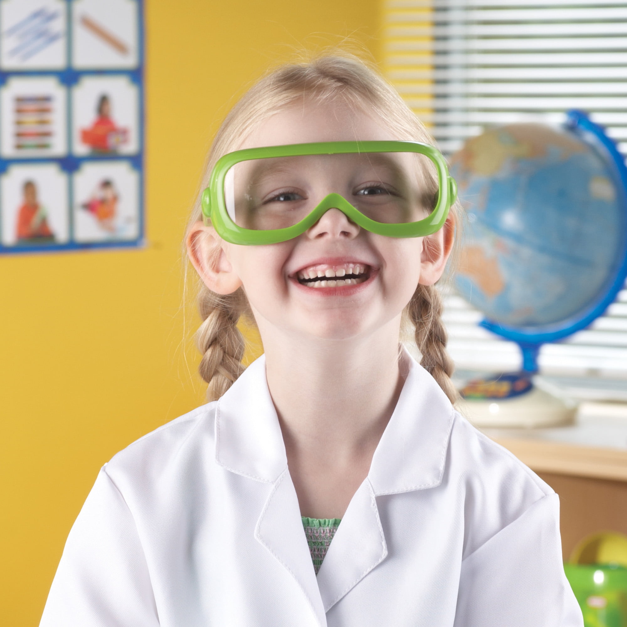Learning Resources Safety Glasses in a Stand, Classroom Supplies, Ages 3+, LER1447