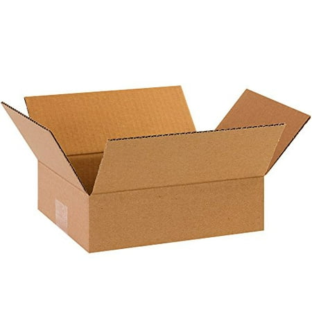 Ship Now Supply SN1083 Flat Corrugated Boxes, 10