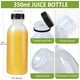 thumbnail image 2 of Botellas de jugo de plástico zmybcpack 350 ml (12 oz), paquete de 12 unidades con tapas, 2 of 6