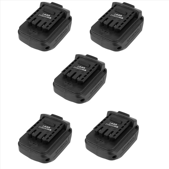 5X MTB18DYL Adaptador para 18V BateríA de Iones de Litio BL1830 HongSong JiangMi ZhiPu en 21V Herramienta EléCtrica de Litio