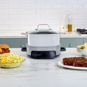 Ninja 10-in-1 Everyday PossibleCooker 6.5 Qt Multi-Cooker, Slow Cook, Dutch Oven, Rice Cooker, MC1100 White