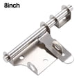 thumbnail image 1 of Lefu 6/8 Inch Door Lock Door Bolt Latch Padlock Clasp Hardware For Locking By Padlock, 1 of 4
