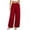 (Type4)Red, variant on PATLOLLAV Summer Womens Plus Size Casual Lace Loose Wide Leg Leggings Sports Pants