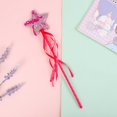 thumbnail image 1 of Varita mágica de hada con forma de gato, divertida varita mágica de estrella de cinco puntas, varita mágica de hada con plumas para niños, 1 of 6