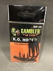 60 Gambler Lures K.O. Heavy Duty Fish Hooks 3/0 (5 x 12 packs)
