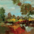 thumbnail image 3 of Vassileva, Silvia 15x15 Black Modern Framed Museum Art Print Titled - Hidden Pond Hues II, 3 of 5