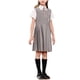 thumbnail image 1 of Odeerbi Niñas 2 Piezas Preppy Outfit Botón de Manga Larga Camisa de Vestido y Trajes Plisados Conjunto de Vestido Uniforme Escolar, 1 of 5