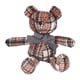 thumbnail image 3 of Muñeco de oso de dibujos animados de 11,81 pulgadas, lindo lazo, juguete de oso de peluche suave para cumpleaños, regalo del Día de San Valentín, marrón oscuro, 3 of 14