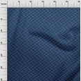 thumbnail image 3 of oneOone Silk Tabby Medium Blue Fabric Abstract Sewing Craft Projects Fabric Prints By Yard 42 Inch Wide, 3 of 4