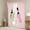 Pink A, variant on Erosebridal Initial Monogrammed Curtains Pack of 2 (42Wx63L),Bowknot Cow Print 30%-50% Black Out Curtains,Curtains for Living Room,Kawaii Room Decorative